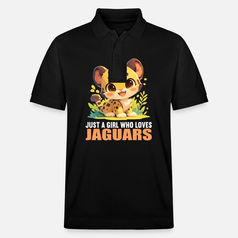Jaguars Jaguar - Polo PREPSTER bio Stanley/Stella Unisexe - noir
