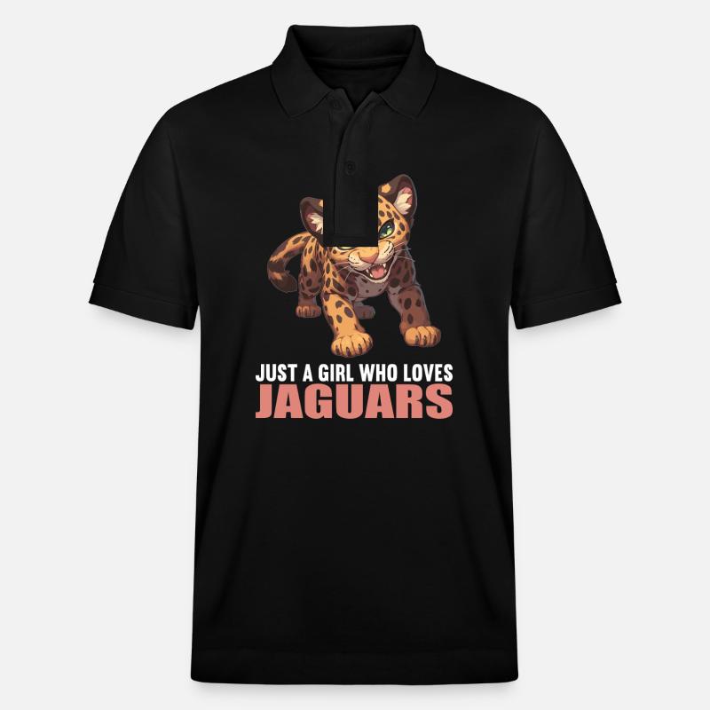 Jaguars Jaguar - Polo PREPSTER bio Stanley/Stella Unisexe - noir