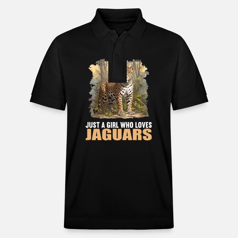 Jaguars Jaguar - Polo PREPSTER bio Stanley/Stella Unisexe - noir