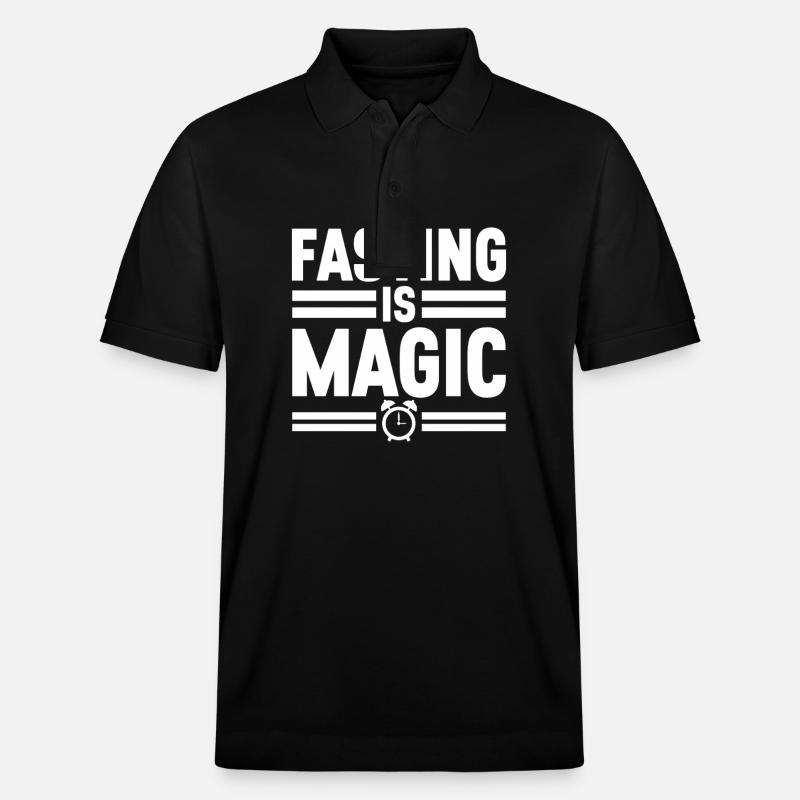 Jeûne intermittent Jeûne intermittent - Polo PREPSTER bio Stanley/Stella Unisexe - noir
