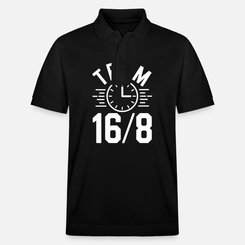 Jeûne intermittent Jeûne intermittent - Polo PREPSTER bio Stanley/Stella Unisexe - noir