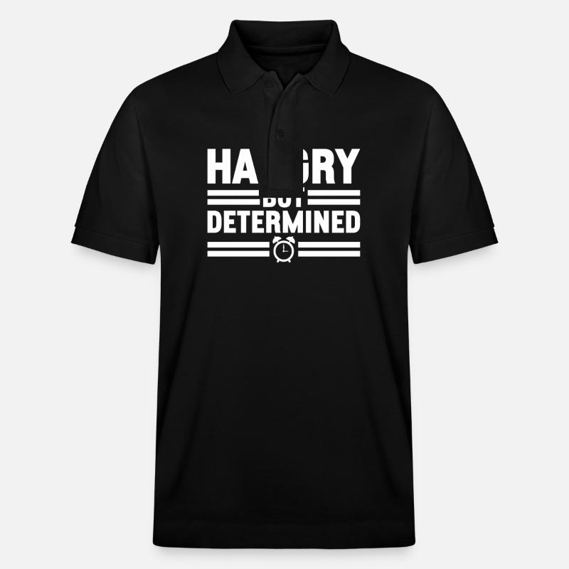 Intermittent fasting Intermittent fasting - Stanley/Stella Unisex Organic Polo Shirt PREPSTER - black