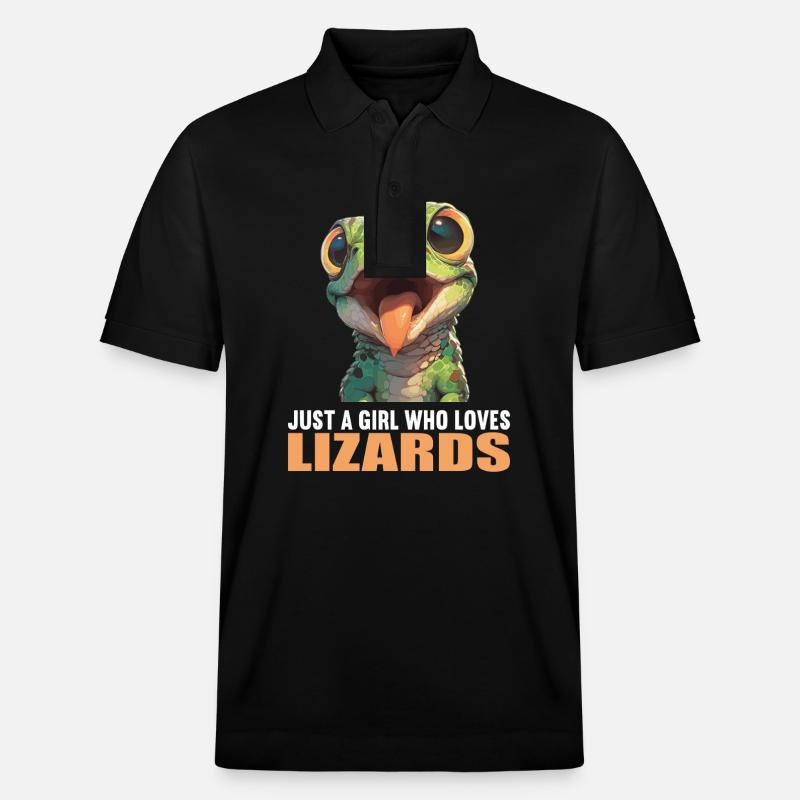 Lézards Lézard - Polo PREPSTER bio Stanley/Stella Unisexe - noir