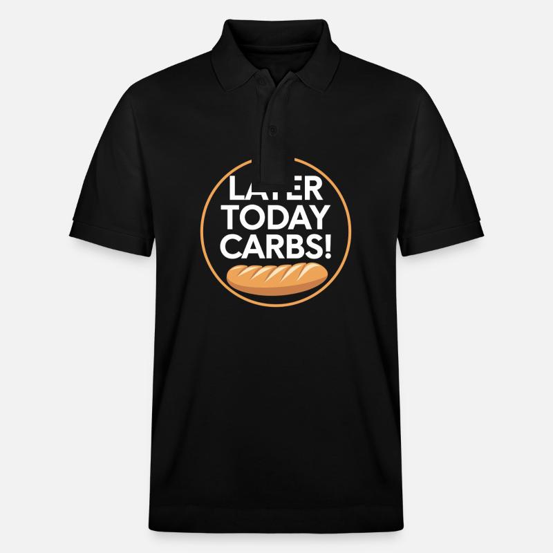 Intermittent fasting Intermittent fasting - Stanley/Stella Unisex Organic Polo Shirt PREPSTER - black