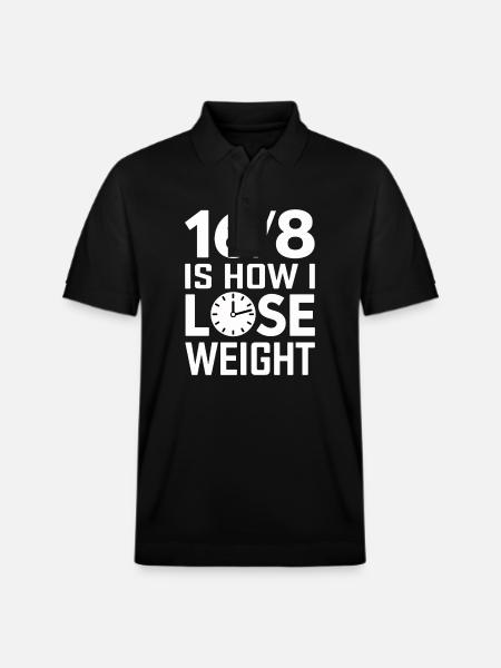 Intermittent fasting Intermittent fasting - Stanley/Stella Unisex Organic Polo Shirt PREPSTER - black