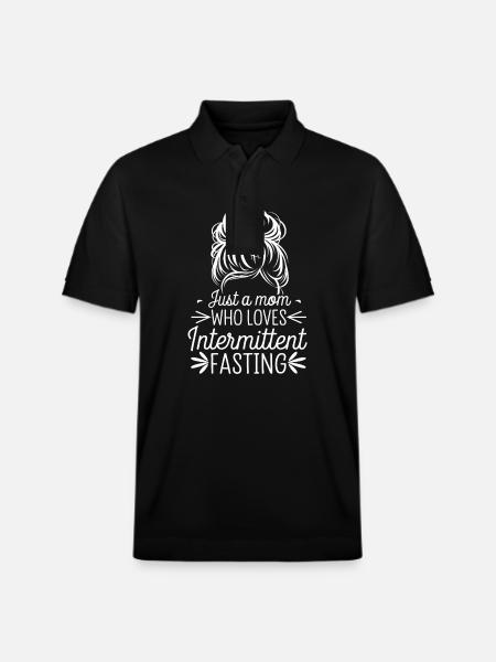 Intermittent fasting Intermittent fasting - Stanley/Stella Unisex Organic Polo Shirt PREPSTER - black