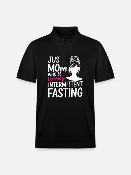 Intermittent fasting Intermittent fasting - Stanley/Stella Unisex Organic Polo Shirt PREPSTER - black