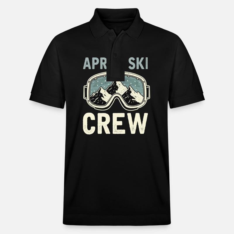 Apres Ski Crew - Stanley/Stella Unisex Bio-Poloshirt PREPSTER - Schwarz