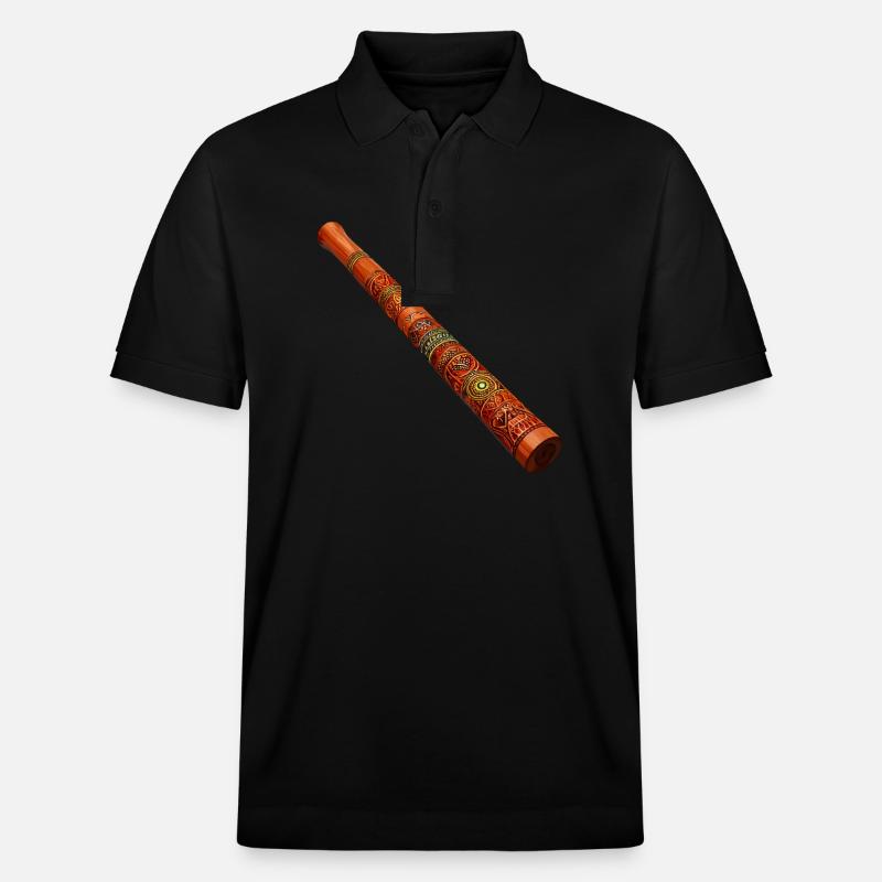 DIDGERIDOO - Polo PREPSTER bio Stanley/Stella Unisexe - noir