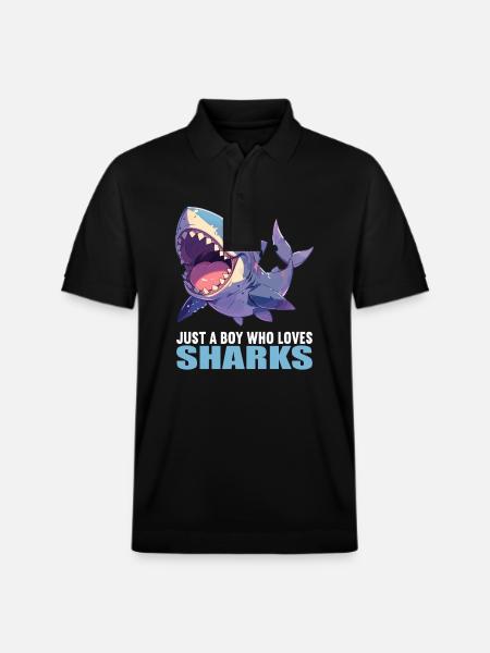 Requins Requin - Polo PREPSTER bio Stanley/Stella Unisexe - noir