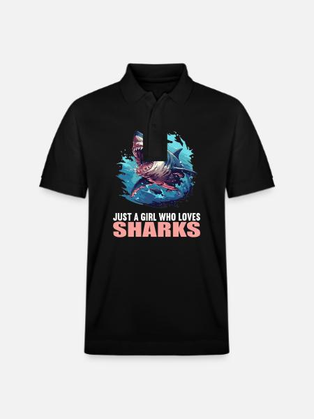 Requins Requin - Polo PREPSTER bio Stanley/Stella Unisexe - noir