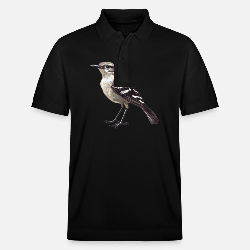 Oiseaux moqueurs Oiseaux moqueurs - Polo PREPSTER bio Stanley/Stella Unisexe - noir