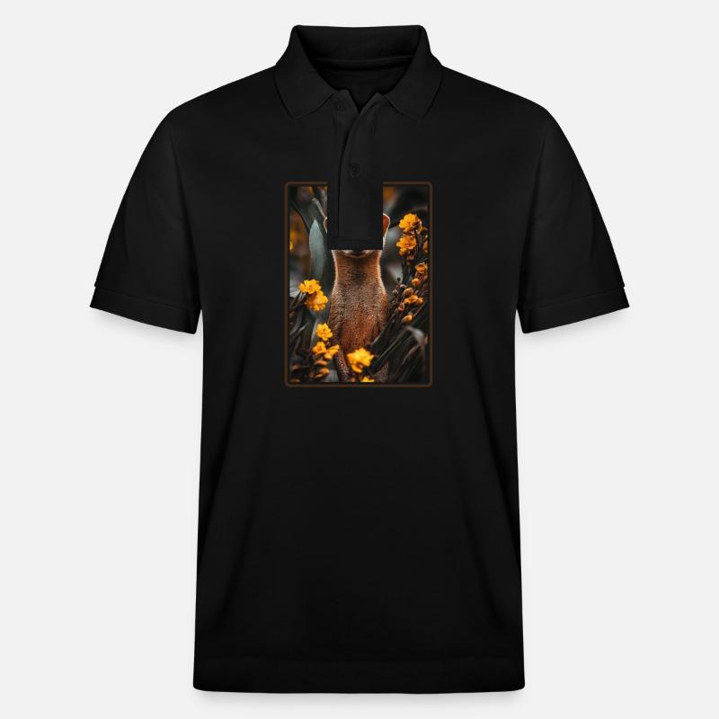Mungos Mungo - Stanley/Stella Unisex Bio-Poloshirt PREPSTER - Schwarz
