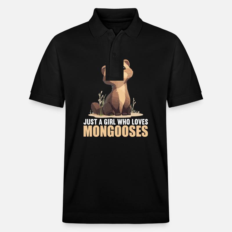 Mungos Mungo - Stanley/Stella Unisex Bio-Poloshirt PREPSTER - Schwarz