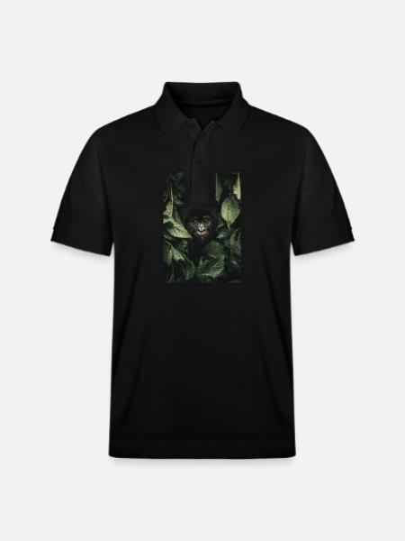 Berggorillas Berggorilla - Stanley/Stella Unisex Bio-Poloshirt PREPSTER - Schwarz