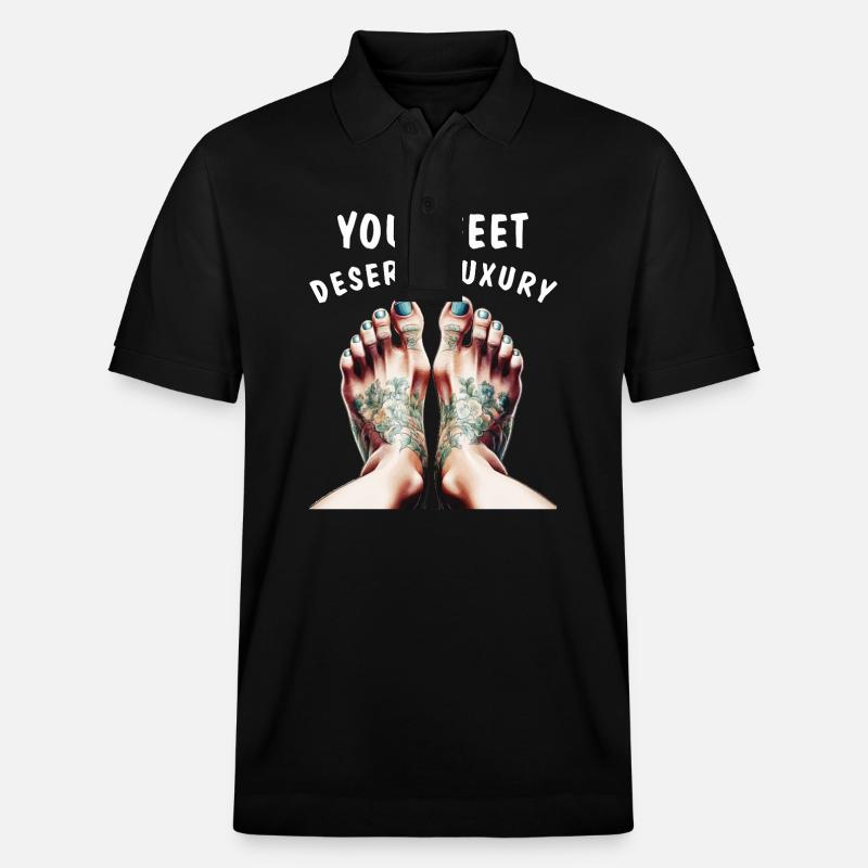 VOS PIEDS MÉRITENT LE LUXE - Polo PREPSTER bio Stanley/Stella Unisexe - noir