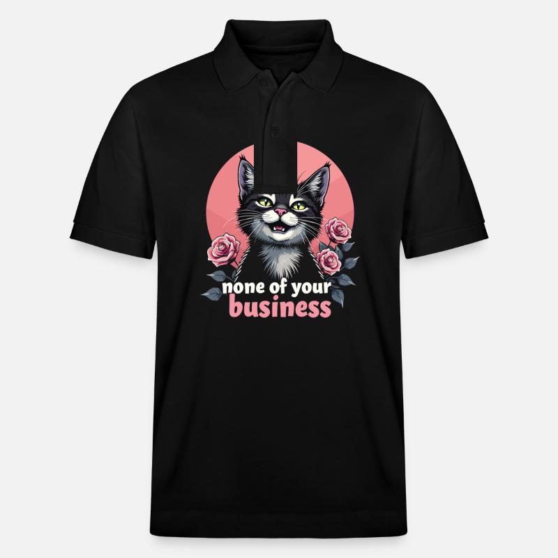 Ne vous regardez pas - Polo PREPSTER bio Stanley/Stella Unisexe - noir