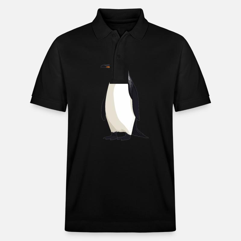 Pingouins Pingouin - Polo PREPSTER bio Stanley/Stella Unisexe - noir