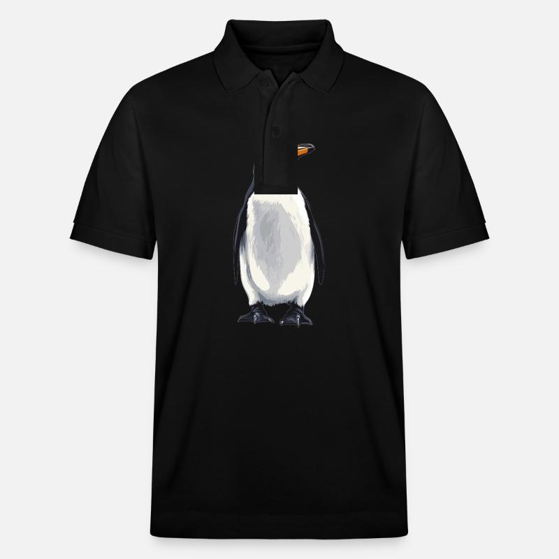 Pingouins Pingouin - Polo PREPSTER bio Stanley/Stella Unisexe - noir