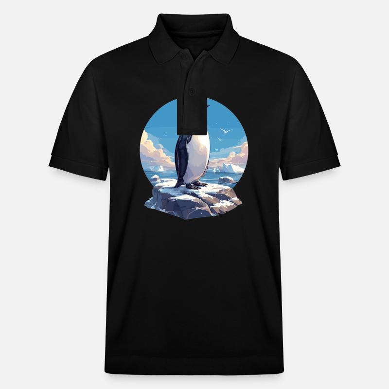 Pingouins Pingouin - Polo PREPSTER bio Stanley/Stella Unisexe - noir