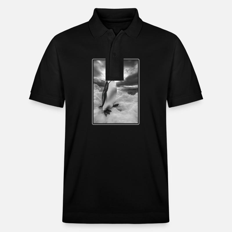 Pingouins Pingouin - Polo PREPSTER bio Stanley/Stella Unisexe - noir