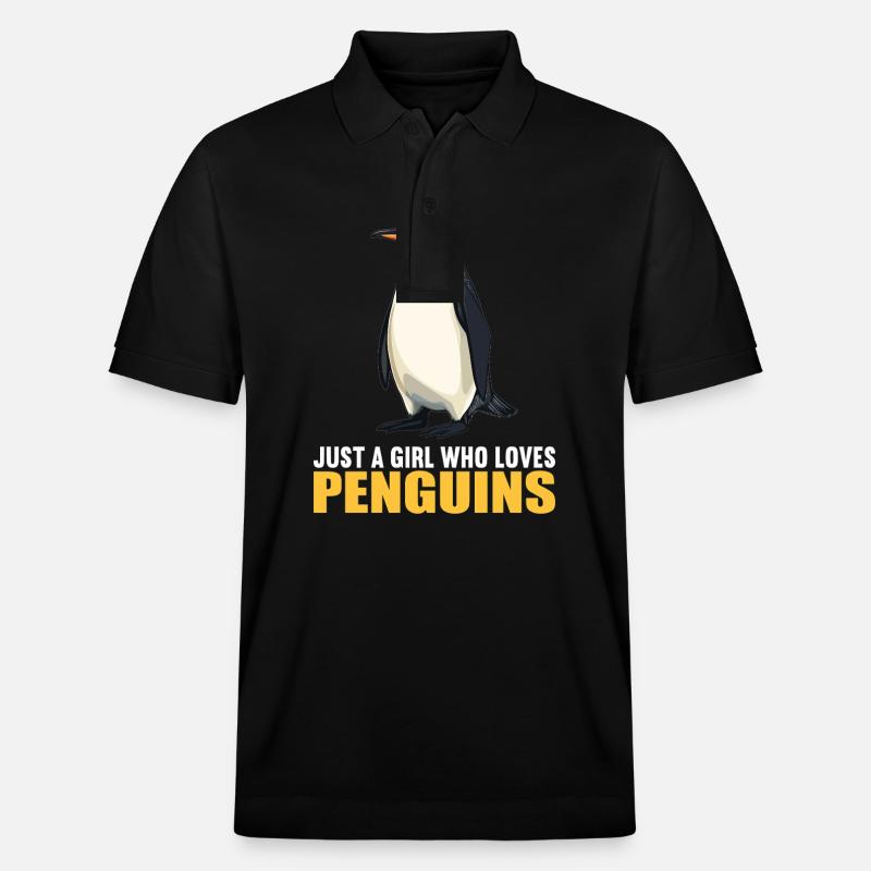 Pingouins Pingouin - Polo PREPSTER bio Stanley/Stella Unisexe - noir