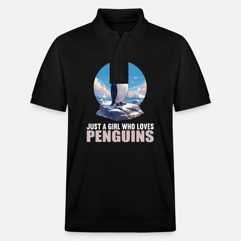 Pingouins Pingouin - Polo PREPSTER bio Stanley/Stella Unisexe - noir