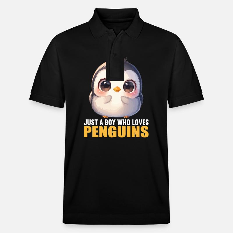 Pingouins Pingouin - Polo PREPSTER bio Stanley/Stella Unisexe - noir