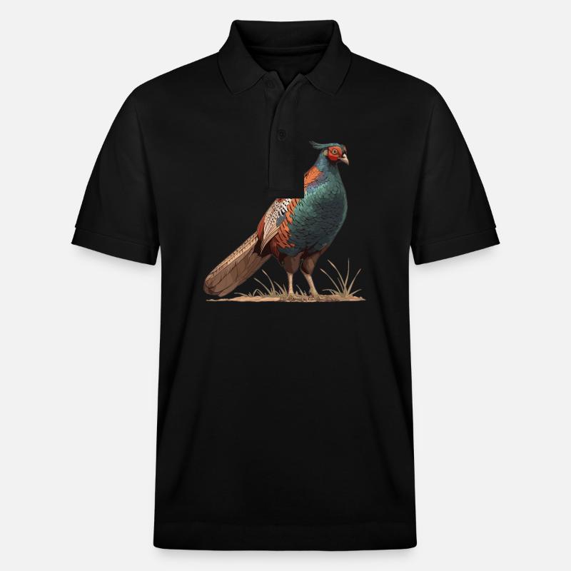 Faisans Faisan - Polo PREPSTER bio Stanley/Stella Unisexe - noir