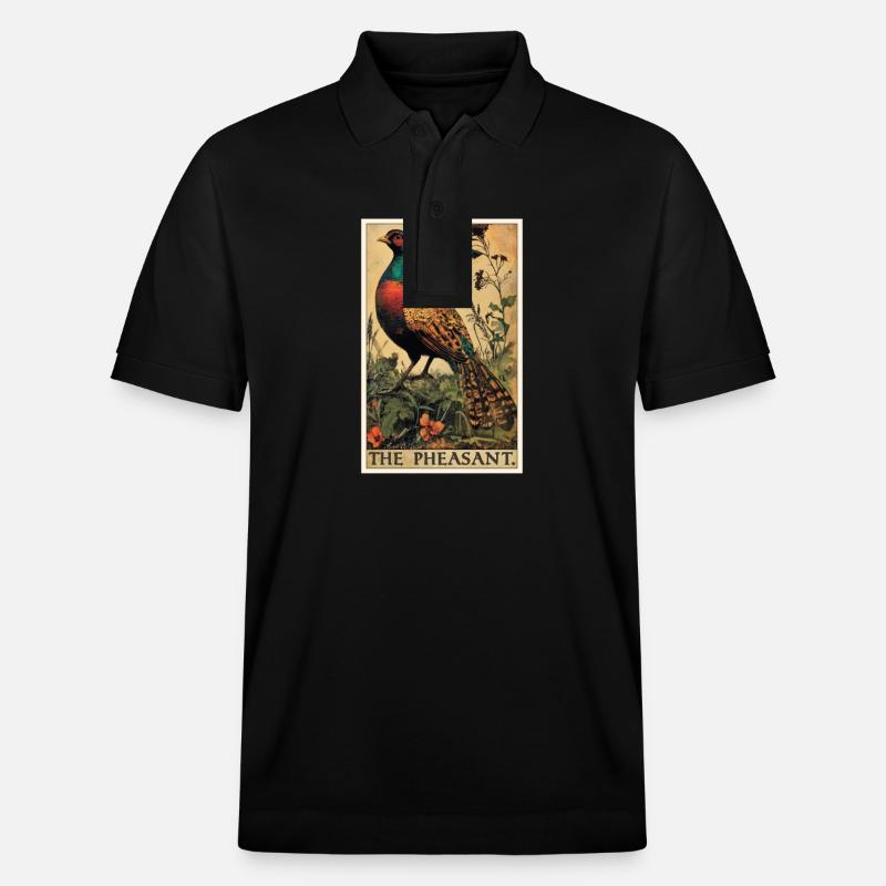 Faisans Faisan - Polo PREPSTER bio Stanley/Stella Unisexe - noir
