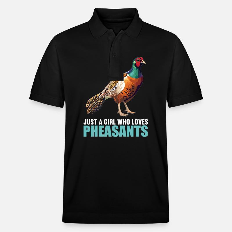 Faisans Faisan - Polo PREPSTER bio Stanley/Stella Unisexe - noir