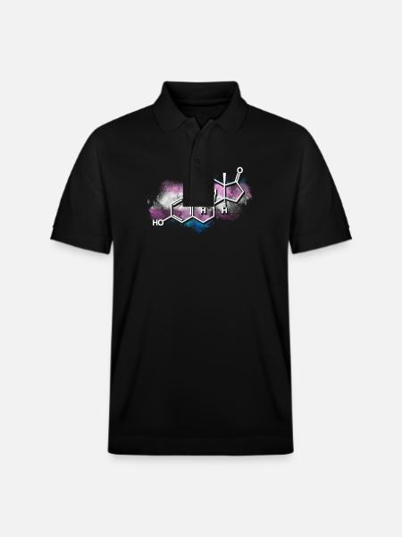 Transgender Trans LGBT Pride - Stanley/Stella Unisex Organic Polo Shirt PREPSTER - black