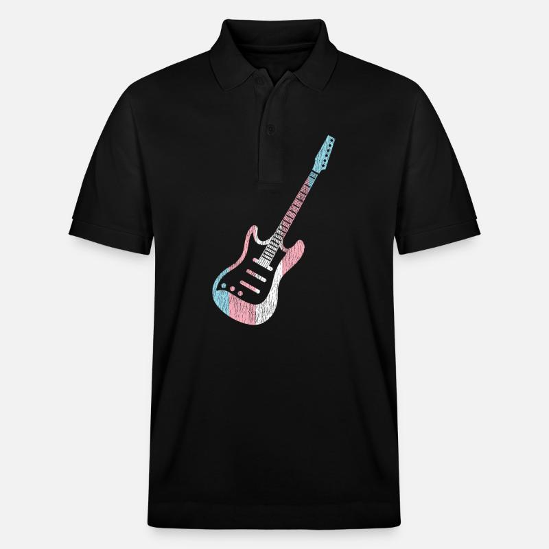 Transgender Trans LGBT Pride - Stanley/Stella Unisex Bio-Poloshirt PREPSTER - Schwarz