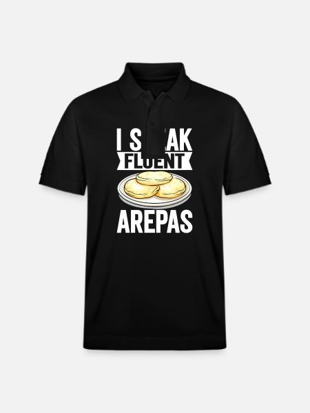 Arepas vénézuélienne - Polo PREPSTER bio Stanley/Stella Unisexe - noir