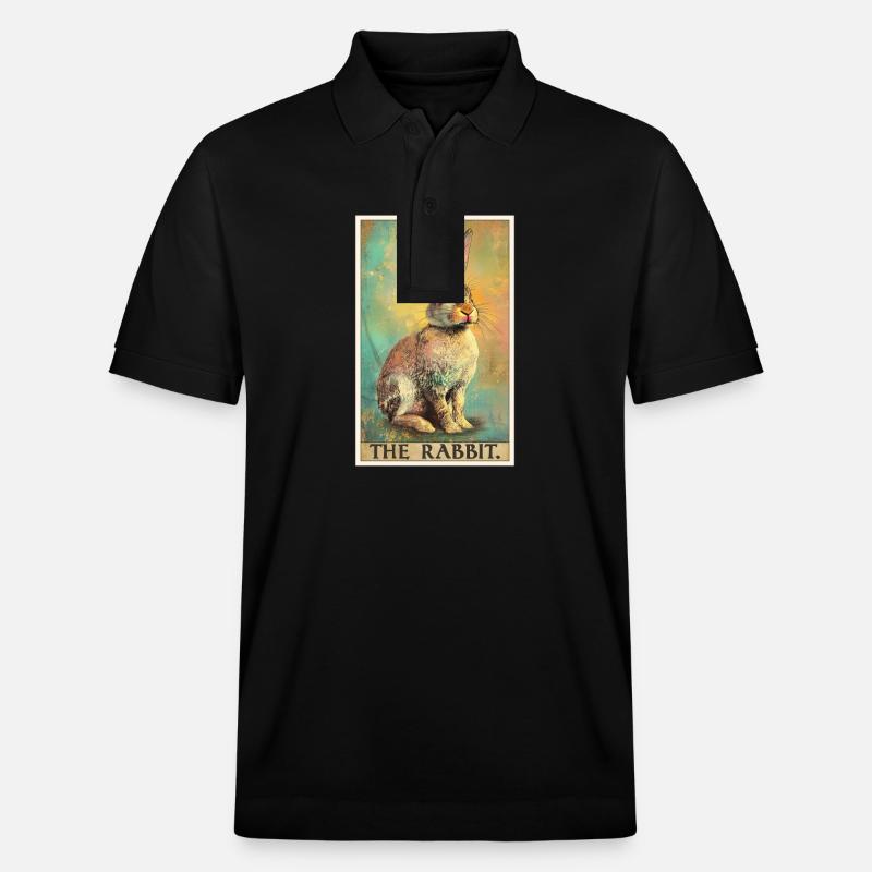 Lapin Lapin - Polo PREPSTER bio Stanley/Stella Unisexe - noir