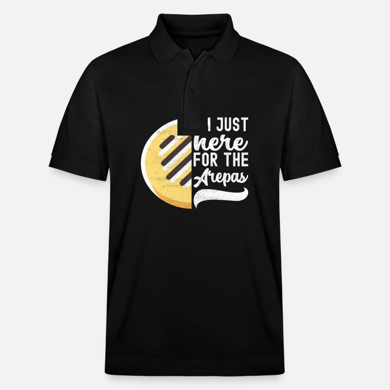 Arepas vénézuélienne - Polo PREPSTER bio Stanley/Stella Unisexe - noir