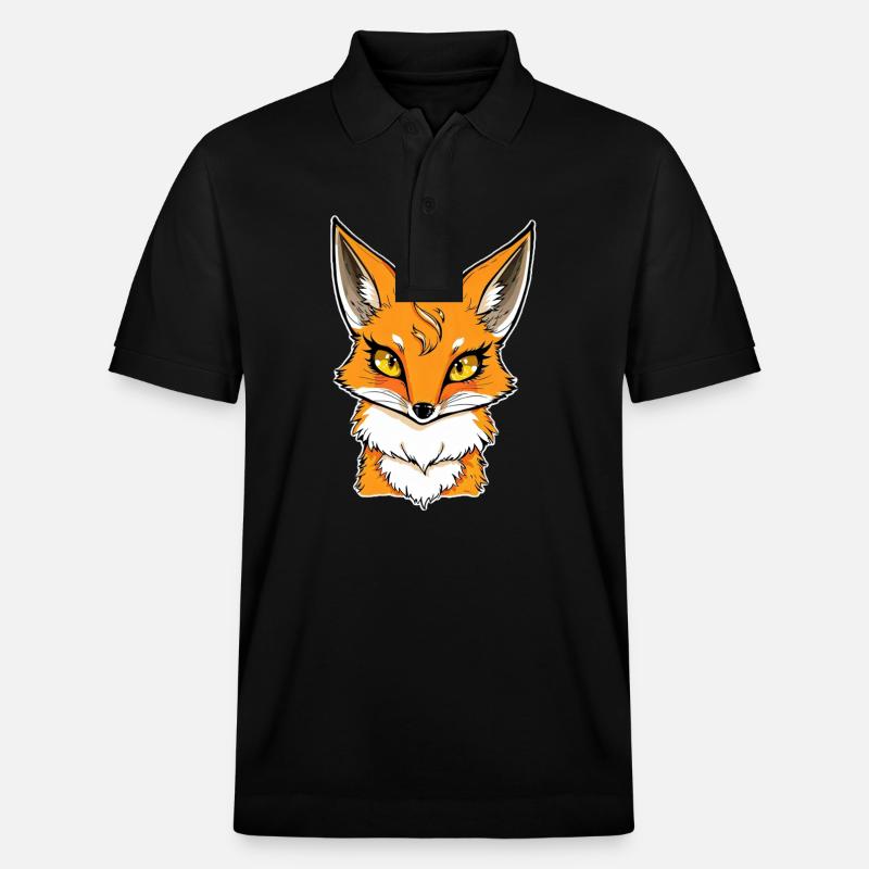 Fuchs - Stanley/Stella Unisex Bio-Poloshirt PREPSTER - Schwarz