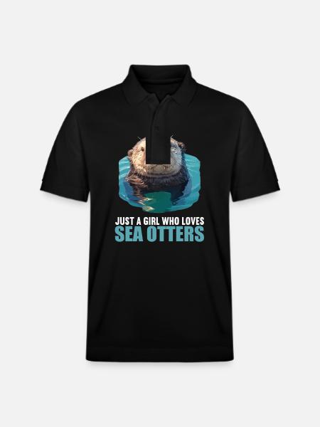 Seeotter - Stanley/Stella Unisex Bio-Poloshirt PREPSTER - Schwarz