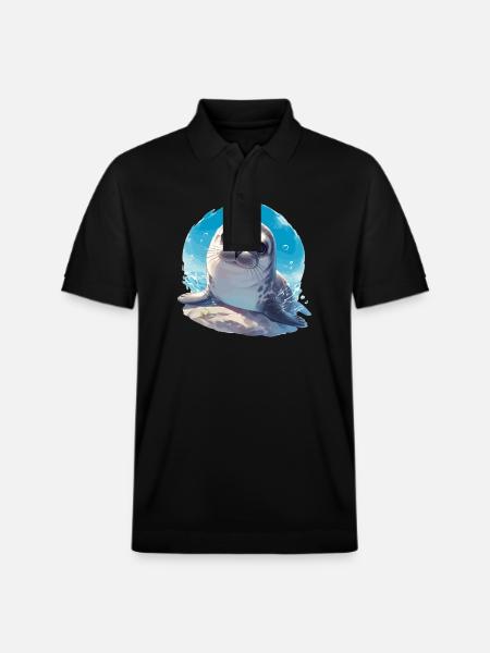 Joints, Phoque - Polo PREPSTER bio Stanley/Stella Unisexe - noir