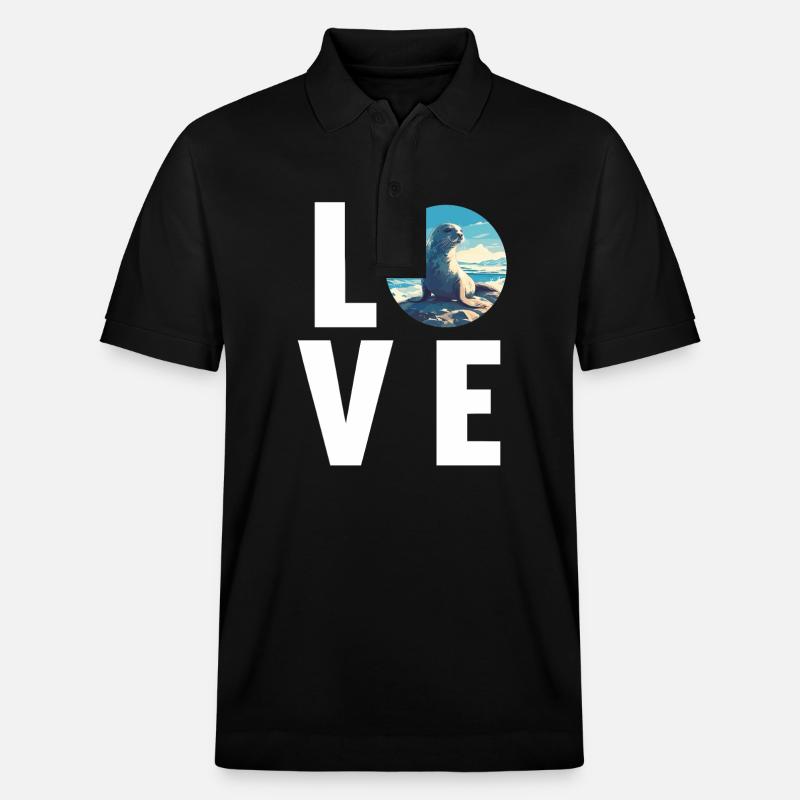 Joints, Phoque - Polo PREPSTER bio Stanley/Stella Unisexe - noir