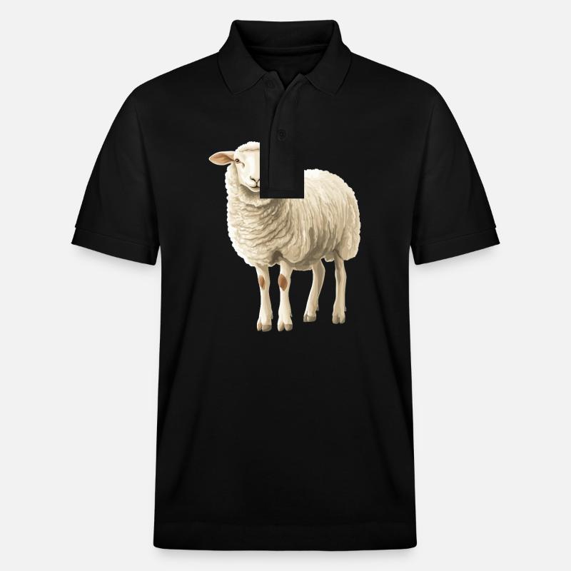 Mouton Mouton - Polo PREPSTER bio Stanley/Stella Unisexe - noir