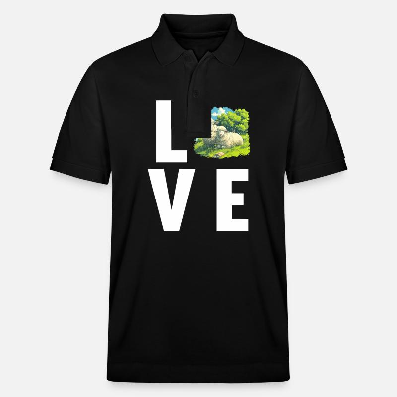 Mouton Mouton - Polo PREPSTER bio Stanley/Stella Unisexe - noir
