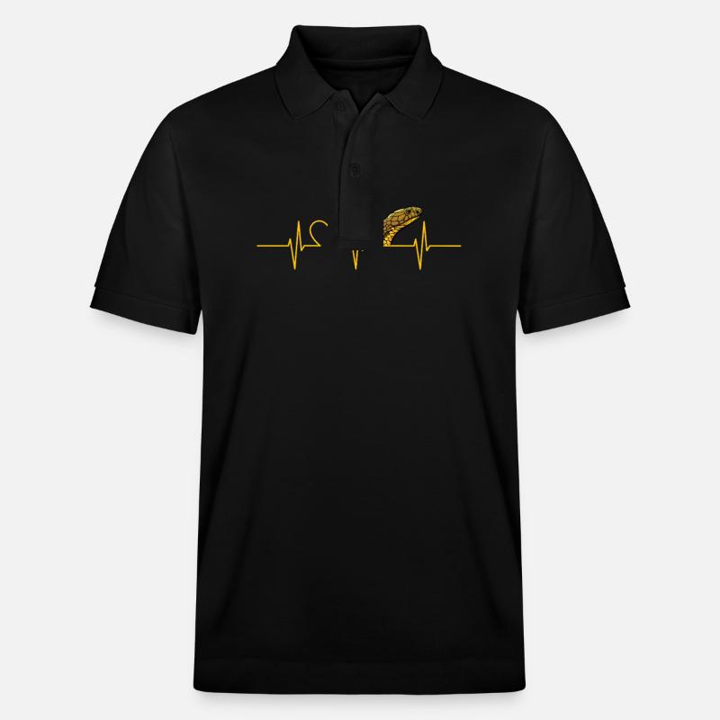 Cobras royaux Cobra royaux - Polo PREPSTER bio Stanley/Stella Unisexe - noir