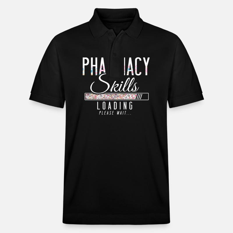 Pharmacy Tech Technician - Stanley/Stella Unisex Bio-Poloshirt PREPSTER - Schwarz