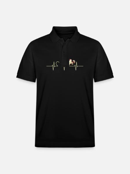 Frogfish Anglerfisch - Stanley/Stella Unisex Bio-Poloshirt PREPSTER - Schwarz
