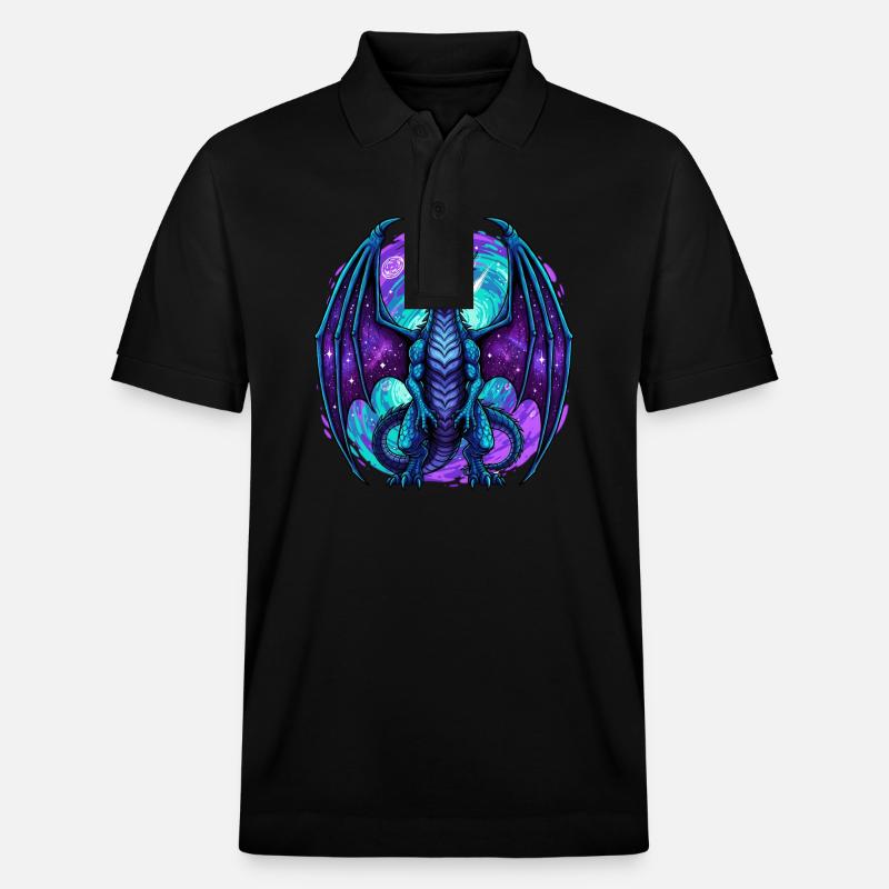 Blue Dragon - Stanley/Stella Unisex Bio-Poloshirt PREPSTER - Schwarz