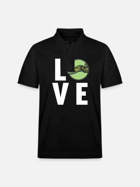 Bush Vipers Bush Viper - Stanley/Stella Unisex Organic Polo Shirt PREPSTER - black