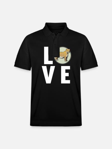 Ligers Liger - Stanley/Stella Unisex Organic Polo Shirt PREPSTER - black