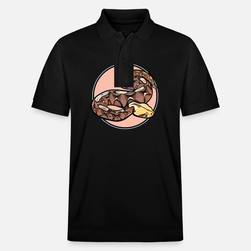 Gabon Vipers Gabon Vipers - Stanley/Stella Unisex Organic Polo Shirt PREPSTER - black