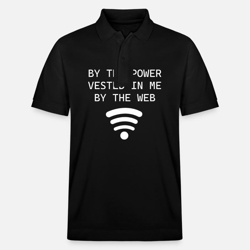 Pasteur - Polo PREPSTER bio Stanley/Stella Unisexe - noir